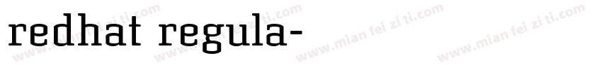 redhat regula字体转换